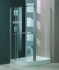 Tab Milano Unique right handed offset quadrant shower enclosure and tray.