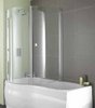 Aquarius Versilla Complete Shower Bath (Left Handed).  1500x900mm.