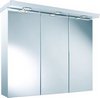 Croydex Cabinets 3 Door Bathroom Cabinet With Lights.  810x680x240mm.