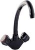 Deva Profile Dual Flow Kitchen Faucet With Swivel Spout (Mocca Brown)