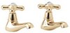 Deva Consort Basin Faucets (Pair, Gold).