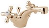 Deva Consort Mono Basin Mixer Faucet With Pop Up Waste (Gold).