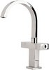 Deva Edge Kitchen Faucet With Swivel Spout.