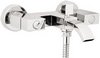 Deva Edge Wall Mounted Bath Shower Mixer Faucet With Shower Kit.