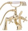 Deva Empire Bath Shower Mixer Faucet With Shower Kit (Gold).