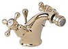 Deva Empire Mono Bidet Mixer Faucet With Pop Up Waste (Gold).