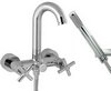 Deva Expression Wall Mounted Bath Shower Mixer Faucet With Shower Kit.