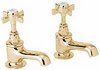 Deva Imperial Basin Faucets (Pair, Gold).