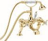 Deva Imperial Bath Shower Mixer Faucet With Shower Kit (Gold).