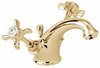 Deva Imperial Mono Basin Mixer Faucet With Pop Up Waste (Gold).