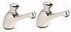 Deva Commercial Preset Non-Concussive Basin Faucets (pair).