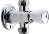 Deva Commercial Preset Exposed Non-Concussive Shower Valve.