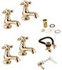 Deva Regency Bath Faucet Pack 1 (Gold).