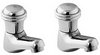 Deva Senate Basin Faucets (Pair, Chrome).