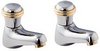 Deva Senate Bath Faucets (Pair, Chrome And Gold).