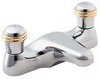 Deva Senate Bath Filler Faucet (Chrome And Gold).