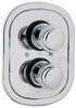 Deva Senate Thermostatic Concealed Shower Valve (Chrome).