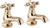 Deva Regency Basin Faucets (Pair, Gold).