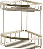 Geesa Standard Corner Large Double Basket 217x217mm (Gold)