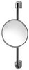 Geesa Hotel Height adjustable Mirror. 200mm round.