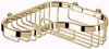 Geesa Exclusive Triangular Corner Basket 210x180mm (Gold)