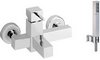 Vado Mix2 Wall Mounted Exposed Bath Shower Mixer With Kit.
