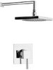 Vado Mix2 Concealed shower valve, fixed shower head and arm.