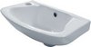 Hydra Wall Hung Basin & Brackets (1 Faucet Hole).  Size 460x280mm.