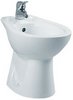 Hydra Bidet. Horizontal Outlet (1 Faucet Hole).  Size 235x545mm.