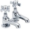 Hydra Eton Bath Faucets (Pair, Chrome).