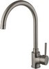 Hydra Chloe Kitchen Faucet With Swivel Spout (Brushed Steel).