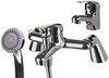 Hydra Ness Basin & Bath Shower Mixer Faucet Set (Free Shower Kit).