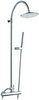 Hydra Thermostatic Shower Set With Valve, Riser And Round Head.