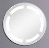 Hudson Reed Clifton backlit illuminated bathroom mirror. 600mm diameter.