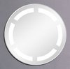 Hudson Reed Clifton backlit illuminated bathroom mirror. 600mm diameter.