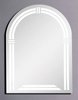 Hudson Reed Trafford backlit illuminated bathroom mirror.  Size 600x800mm.