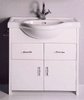 Lucy Yardley 800mm white vanity unit and basin