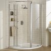 Lakes Classic Left Hand 1255x965 Compartment Shower Enclosure & Tray.