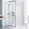 Lakes Classic 1000x900 Shower Enclosure, Slider Door & Tray (Right Handed).