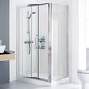 Lakes Classic 1400x700 Shower Enclosure, Slider Door & Tray (Right Handed).