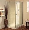 Lakes Italia 900x700 Shower Enclosure With Pivot Door & Tray (Silver).