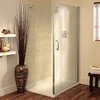 Lakes Italia 900x750 Shower Enclosure With Pivot Door & Tray (Silver).