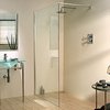 Lakes Italia 1000x1950 Glass Shower Screen & 1000mm Arm. Left Handed.