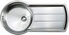 Rangemaster Keyhole 1.0 Bowl Stainless Steel Kitchen Sink. Reversible.