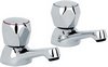 Mayfair Alpha Basin Faucets (Pair, Chrome).