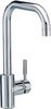 Mayfair Kitchen Roma Monoblock Kitchen Faucet With Swivel Spout (Chrome).