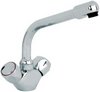 Mayfair Kitchen Alpha Monoblock Kitchen Faucet With Swivel Spout (Chrome).