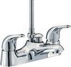 Mayfair Orion Bath Shower Mixer Faucet With Shower Kit (Chrome).