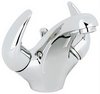 Mayfair Titan Mono Basin Mixer Faucet With Pop Up Waste (Chrome).