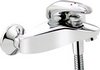Mira Excel Wall Mounted Bath Shower Mixer Faucet With Shower Kit (Chrome).